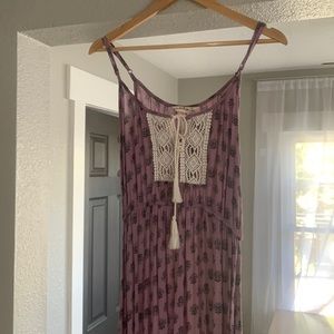 Lavender maxi dress